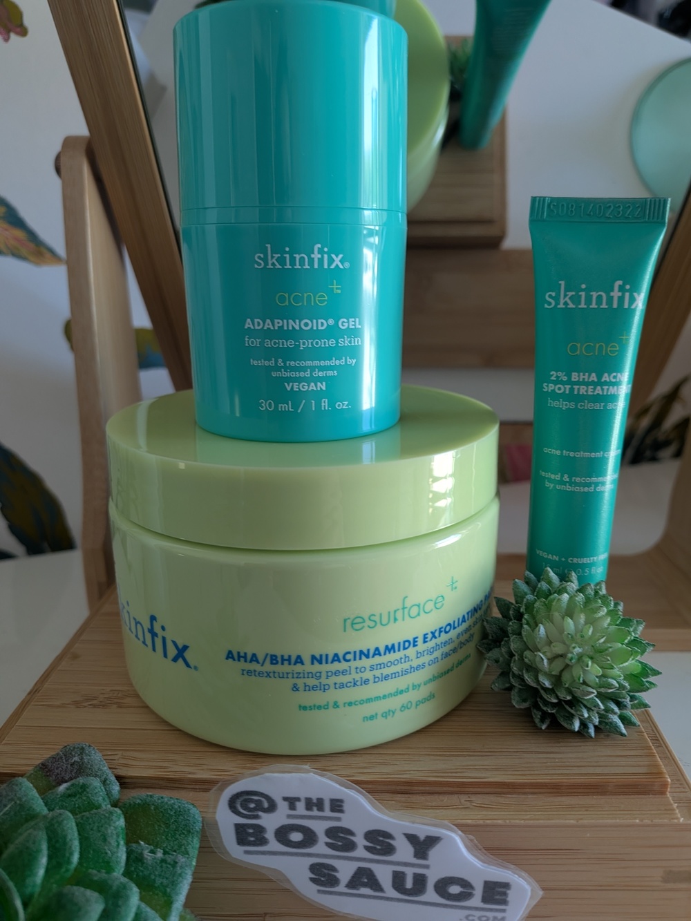 Skinfix Acne + Resurface Treatment Trio NWT